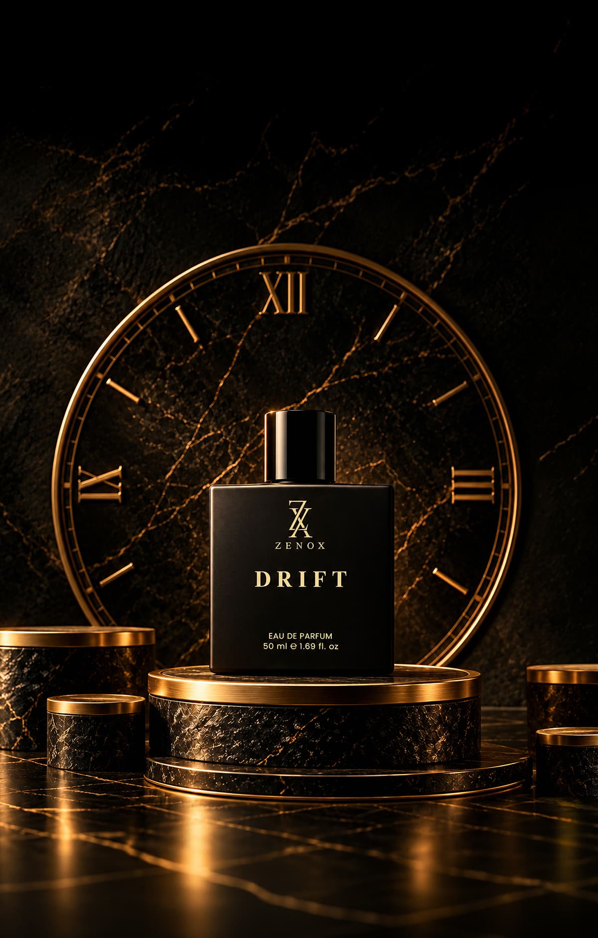 Zenox Drift eau de parfum bottle