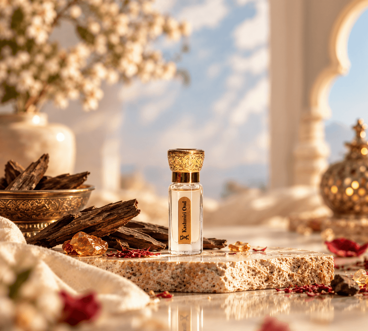 Zenox Kashmiri Oud Attar – Deep Oud & Amber | 6ml