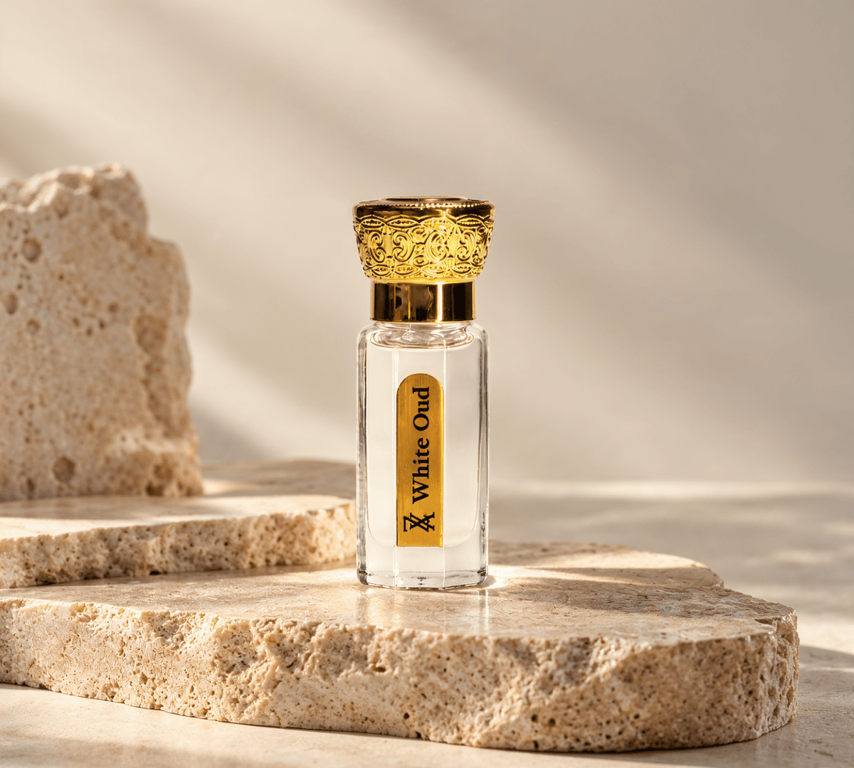 Zenox White Oud Attar | Soft Floral & Musky Fragrance | 6ml